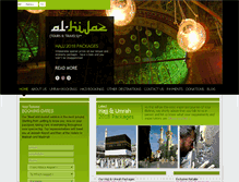 Tablet Screenshot of alhijaztoursandtravels.com